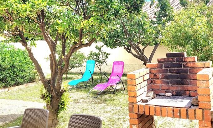 Latour-Bas-Elne Casa | Air-conditioned 4-room house 3 km from the sea