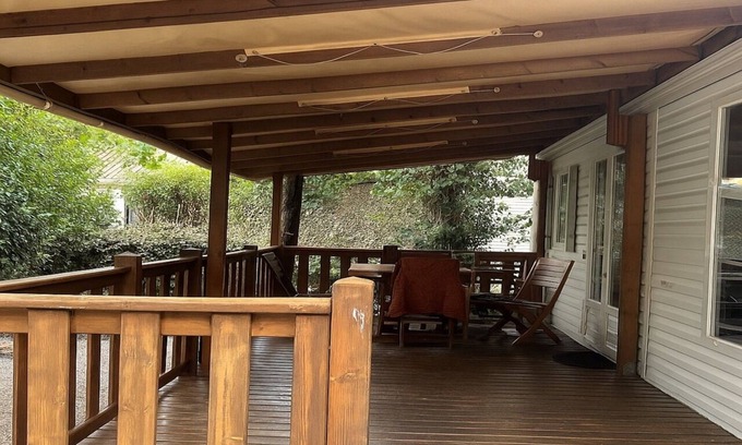 Lunel Casa | Air-conditioned mobile home with terrace - between sea and Camargue