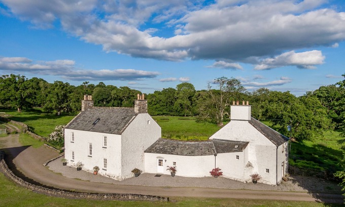 Castle Douglas Cabaña | Airds of Kells House - una casa con capacidad para 10 personas en 5 habitaciones