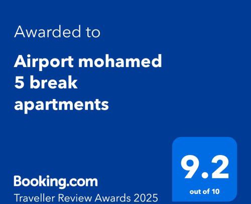 Deroua Apartamento | Airport mohamed 5 break apartments
