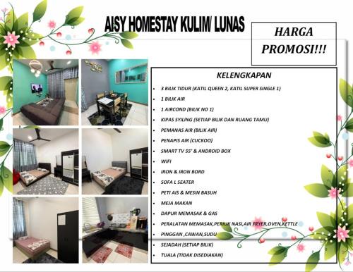 Lunas Casa | AISY HOMESTAY KULIM/LUNAS