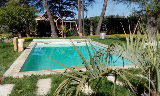 Grand Sud Casa | Campo de Aix, a 1,5 km del centro histórico, aire acondicionado, piscina climatizada