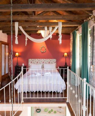 Ano Pedina Casa | Akakia - Stone family maisonette with Spectacular view