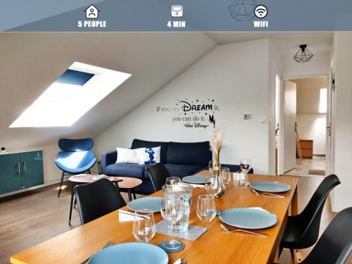 Bussy-Saint-Georges Apartamento | Akela - Appartement à 12mn de Disneyland Paris !