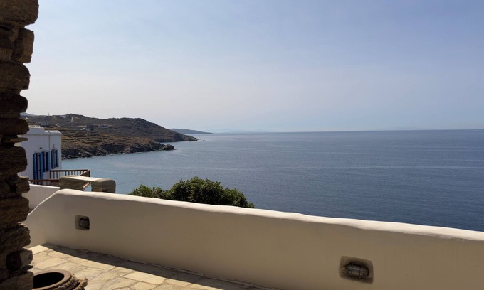 Exomvourgo Apartamento | Akti giannaki ,sea view
