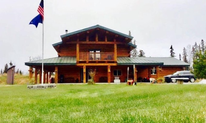 Kalifornsky Casa | Alaska Eagle’s Nest Cabin - Inicio de sesión de Wyoming