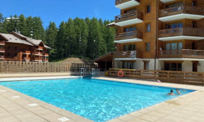 Les Claux Apartamento | Albane F2 on slopes swimming pool quiet fully renovated 3 * wifi covered parking