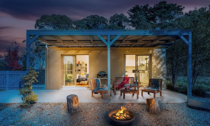 Glenquarry Casa | Getawayz NSW - Alderwood Cottage - 2 Bedroom Cottage complete w/ Fire Pit & Gorgeous Dam Views