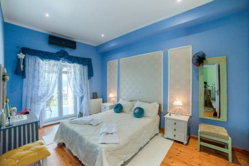 Kavvadades Apartamento | Alex Cottage on the Hill-Lemon garden BBQ Parking
