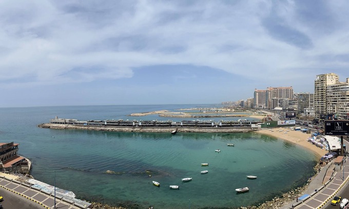 Ar-Raml 1 Apartamento | Alexandria Luxury Apartments Gleem 1 Direct Sea View