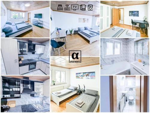 Stuttgart Apartamento | ALFA Stuttgart 3 Zimmer 6 Betten Apartment Zuffenhausen Porsche Bosch BZ WLAN EBK WM