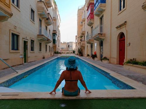 Ghajnsielem Apartamento | Alfresco - 2 bedroom unit and Pool