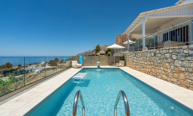 Anopolis Casa | ALÍA, modern house in village, magnificent sea and coastal views!