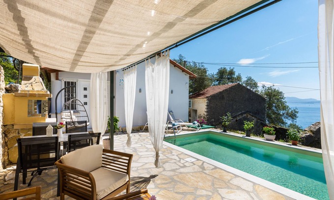 Barbati Casa | Alkinoi Seaview Villa with private Pool by Konnect, Nisaki