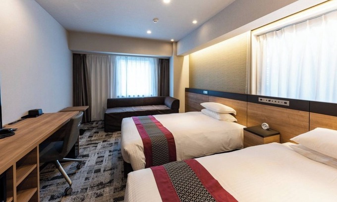 Chuo Hotel | All rooms are nonsmoking Deluxe Twin | Basic P / Chuo-ku Tokyo