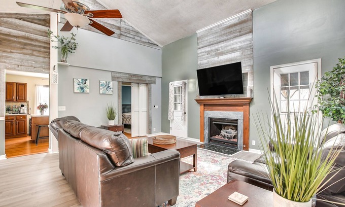 Lakeview Casa | All-Season Indian Lake Home w/ Covered Deck!