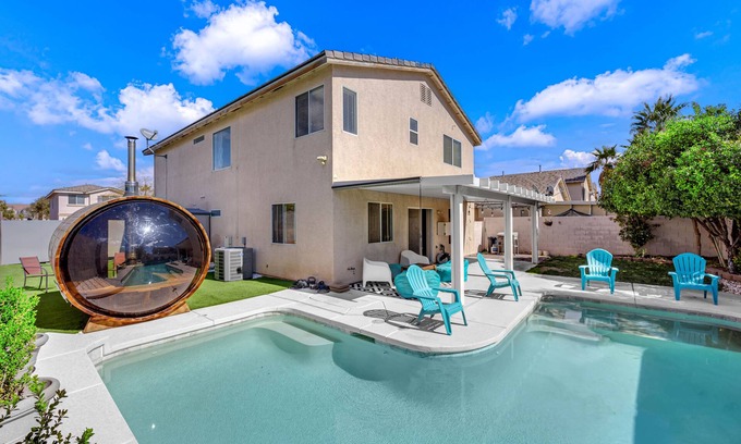 Spring Valley Casa | Allure Home with Pool and Sauna