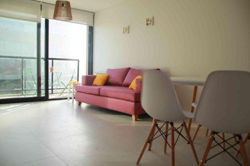 Mar del Plata Apartamento | alMAR alquiler temporario, 2 departamentos de 2 ambientes frente al mar y al Museo MAR