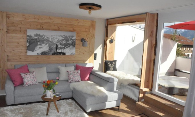Oberstaufen Apartamento | ALMI - Alpenglück Traumhafte Whg.m.20qm Dachterr.
