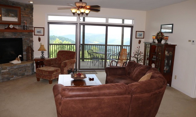 Sugar Mountain Condominio | Condominio de lujo de 2 dormitorios con vistas a las montañas