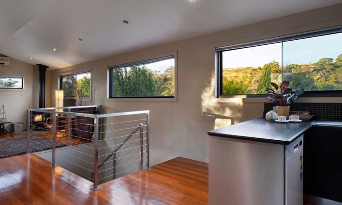 Hepburn Casa | Breakneck Gorge View, Spa y Fuego. Sala de cine Gold Class
