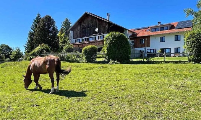 Nesselwang Apartamento | Alpen Panoramahof - vacation apartment, 2 bedrooms, bath + shower/WC