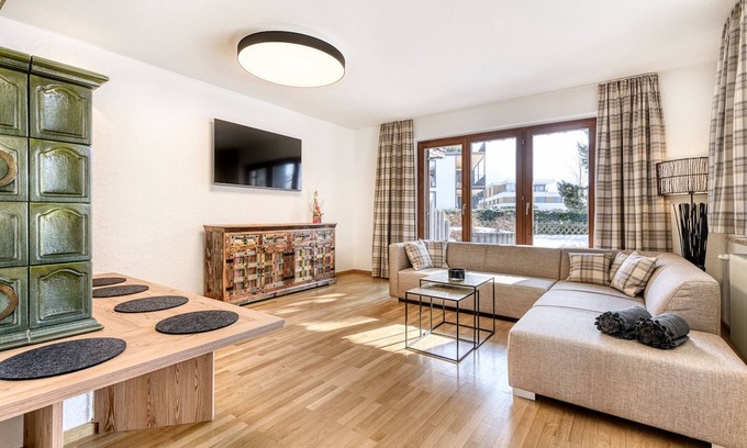 Schruns Apartamento | Alpenblick Appartements - 5-zimmer Gartenwohnung