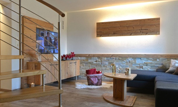 Telfes im Stubai Apartamento | Alpenlodge: apartamento exclusivo con jardín privado y terraza en el valle de Stubai