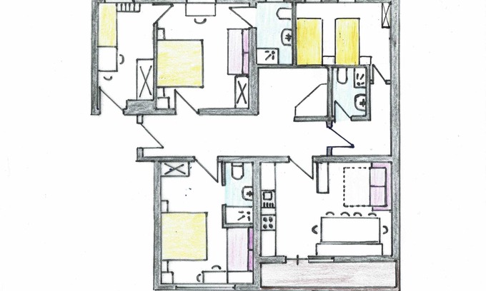 Kaunerberg Apartamento | Alpenrose - Wiesenhof