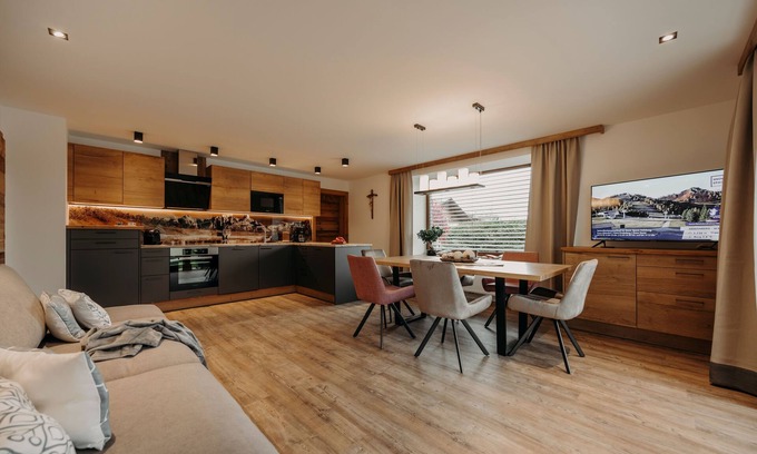 Flachau Apartamento | Alpine Apartment Gret