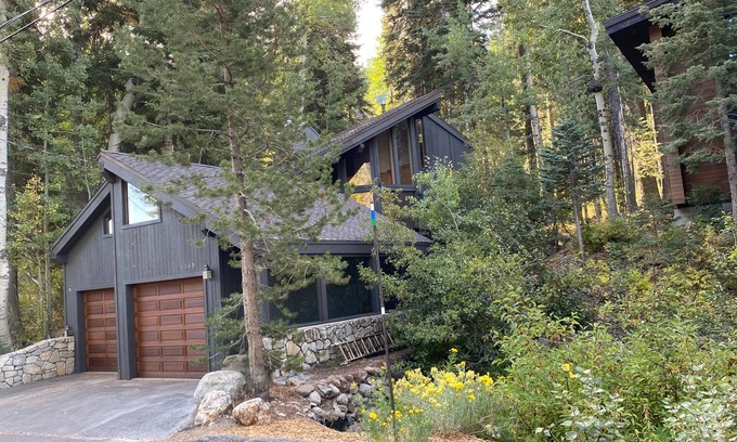 Alpine Meadows Cabina | Alpine Bliss- Stylish, Dog Friendly, Plus Seasonal Ski Shuttle