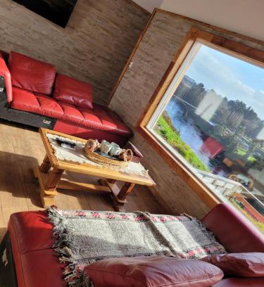 Rio Bueno Apartamento | Altavista cabaña con vista panoràmica al Rìo bueno