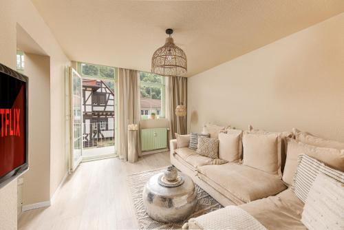 Weinheim Apartamento | Altstadtcharme mit Burgblick
