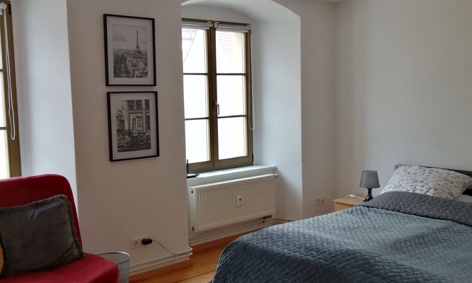 Nikolaivorstadt Apartamento | Altstadtglück 2 Apartamento en la mejor ubicación 1A de Görlitz, Untermarkt