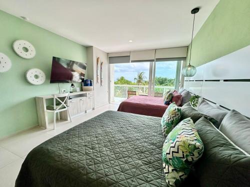 Puerto Juárez Apartamento | Amara Beautiful OceanFront Studio