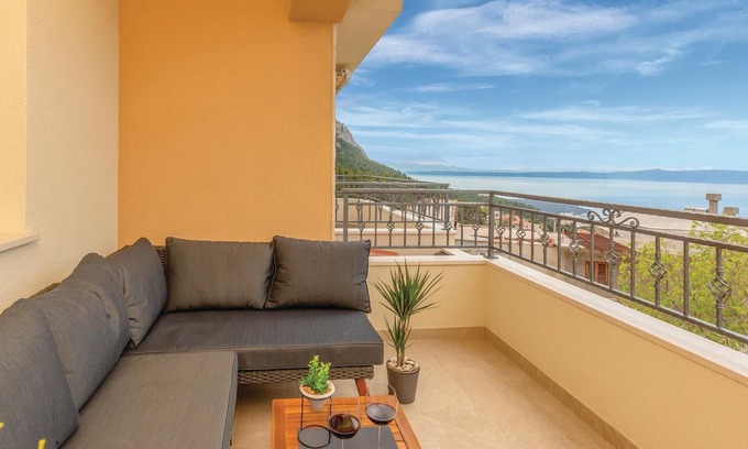 Veliko Brdo Apartamento | Increíble apartamento en Makarska con.