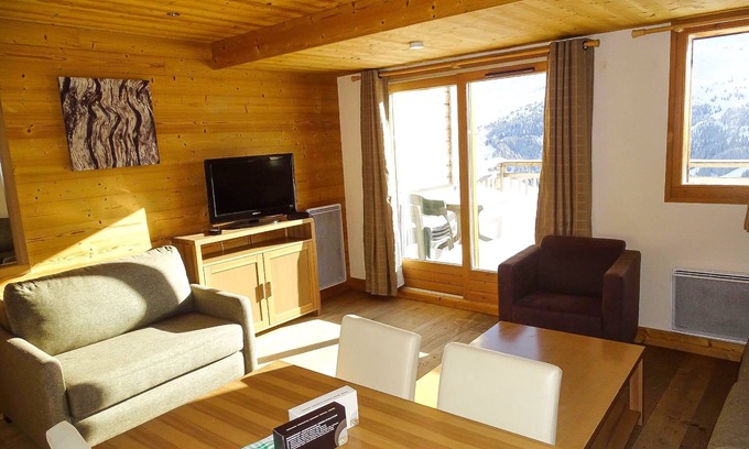 Saint-Sigismond Apartamento | Apartamento-Baño con bañera-avec terrasse-Vista a la Montana