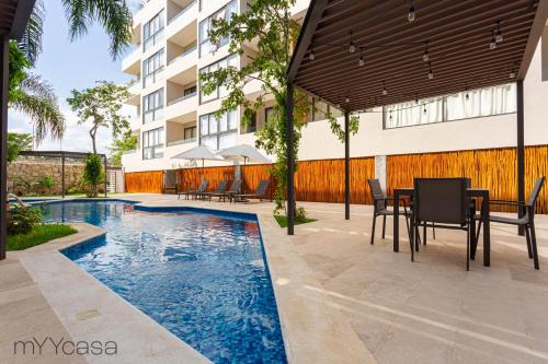 Ejidal Apartamento | Amazing Apt. w/Pool & Jacuzzi in Playa del Carmen