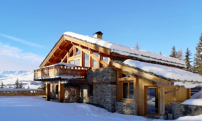 Arc-1800 Chalet De Esquí | Amazing chalet for 19 people, 400m from ski-lift and 12 min walk from centre