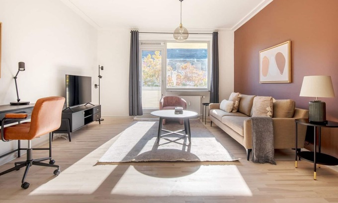 Frederiksberg Apartamento | Amazing Frederiksberg 2BR w/ W/D & Office, nr Peter Bangs, by Blueground