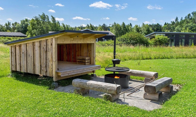 Fjellerup Strand Casa | Increíble casa en Glesborg con sauna