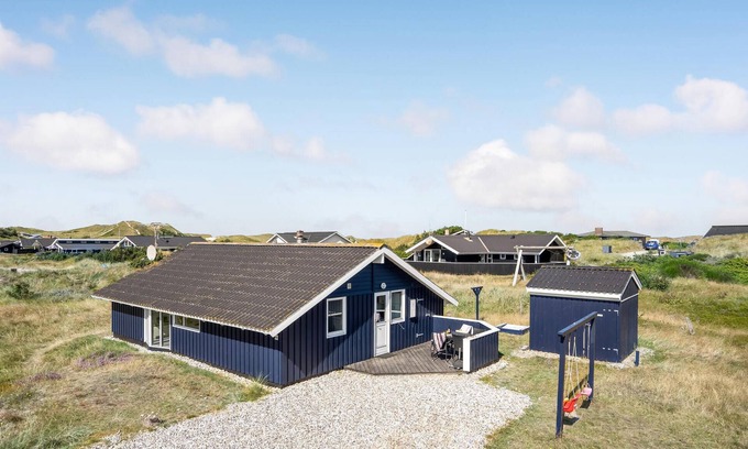 Haurvig Casa | Increíble casa en Hvide Sande con sauna