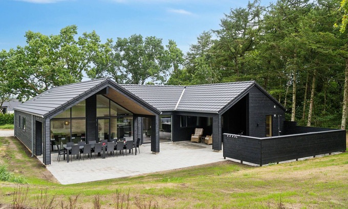 Saksild Strand Casa | Impresionante casa en Odder con sauna
