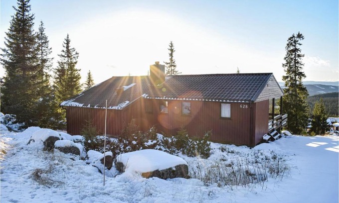 Sjusjoen Casa | Amazing Home In Sjusjøen With Sauna