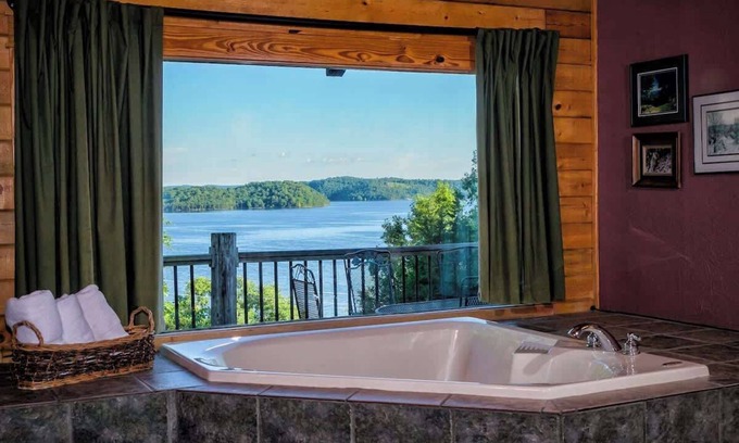 Garfield Cabina | Lake View Cedar Bluff Cabin