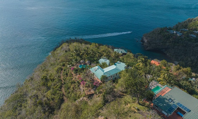 Marigot Bay Casa | Amazing Mountain Top Home With Pool. Villa Annona @ Natures Paradise!