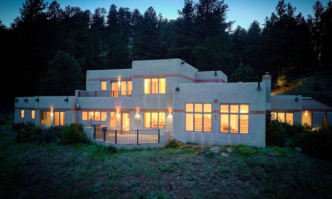Woodland Park Casa | Amazing mountain home on 126 acres bordering national forest land