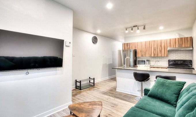 Pointe-Saint-Charles Apartamento | Amazing New renovated Apt