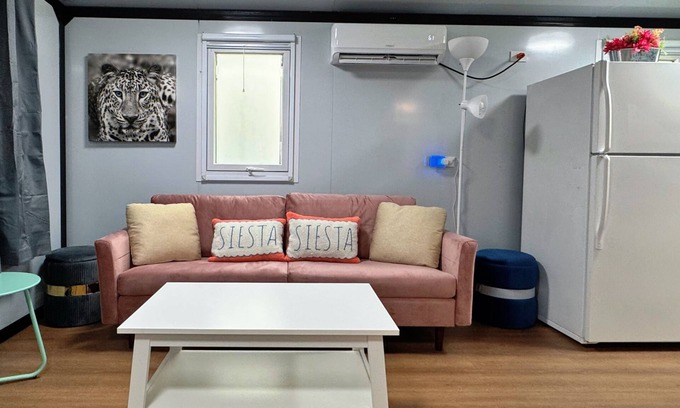 Valinda Complejo | Amazing resort with AC in La Puente - 2 bedrooms container house
