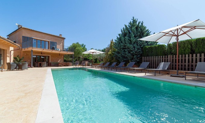 Es Palmer Villa | ¡Sorprendente Finca rústica Can Riera en es Trenc, Mallorca!